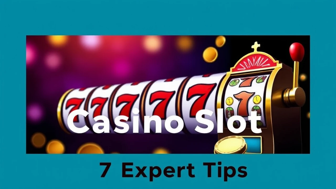 Mastering Casino Slots: 7 Expert Tips