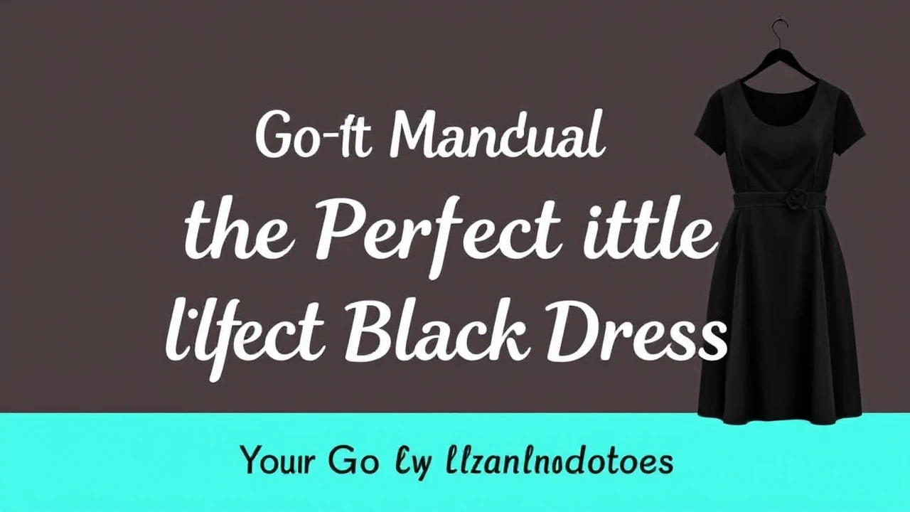 Your Go-To Manual of Selecting the Perfect Little Black Dress