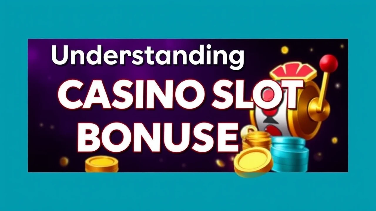 Understanding Casino Slot Bonuses: A Guide for Enthusiasts
