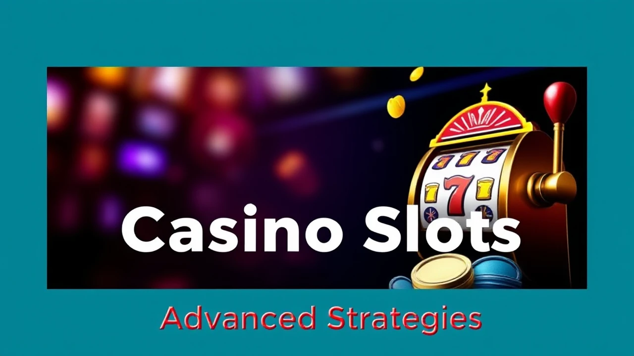 Mastering Casino Slots: Advanced Strategies