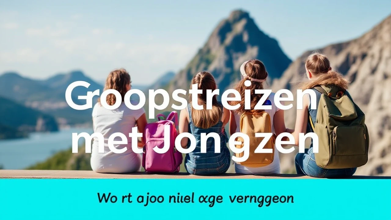 Belangrijke items voor Groepsreizen met Jongeren: Wat je niet mag vergeten!