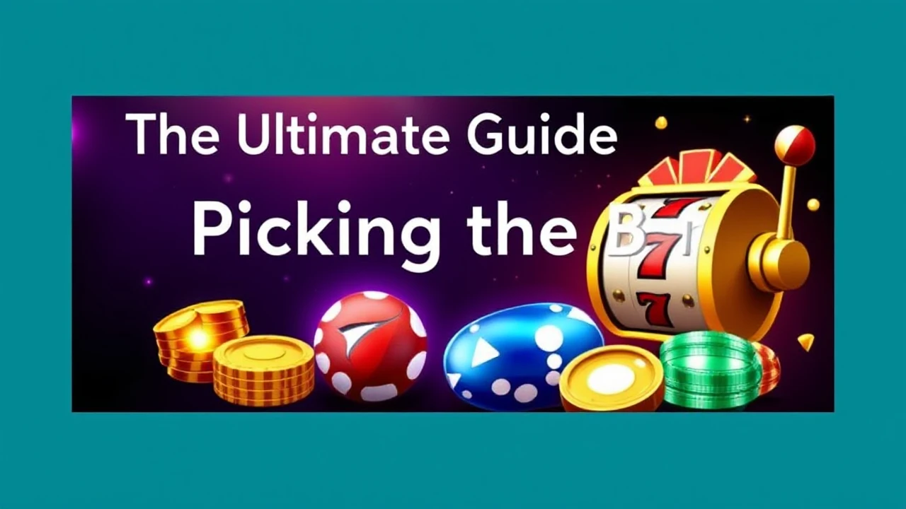 The Ultimate Guide to Picking the Best Casino Slots