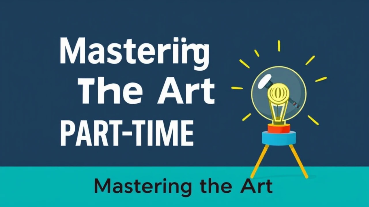 Mastering the Art: How to Land a High-Paying Part-Time Job with No Experience