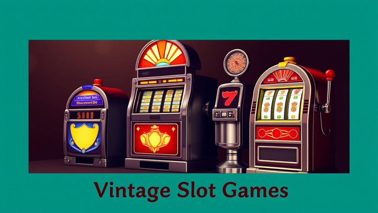 Exploring the Realm of Vintage Slot Games: Memories and Excitement