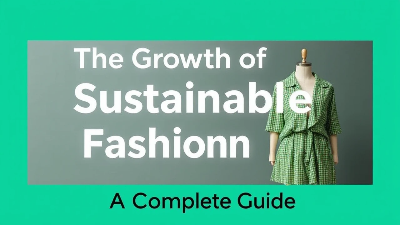 The Growth of Sustainable Fashion: A Complete Guide