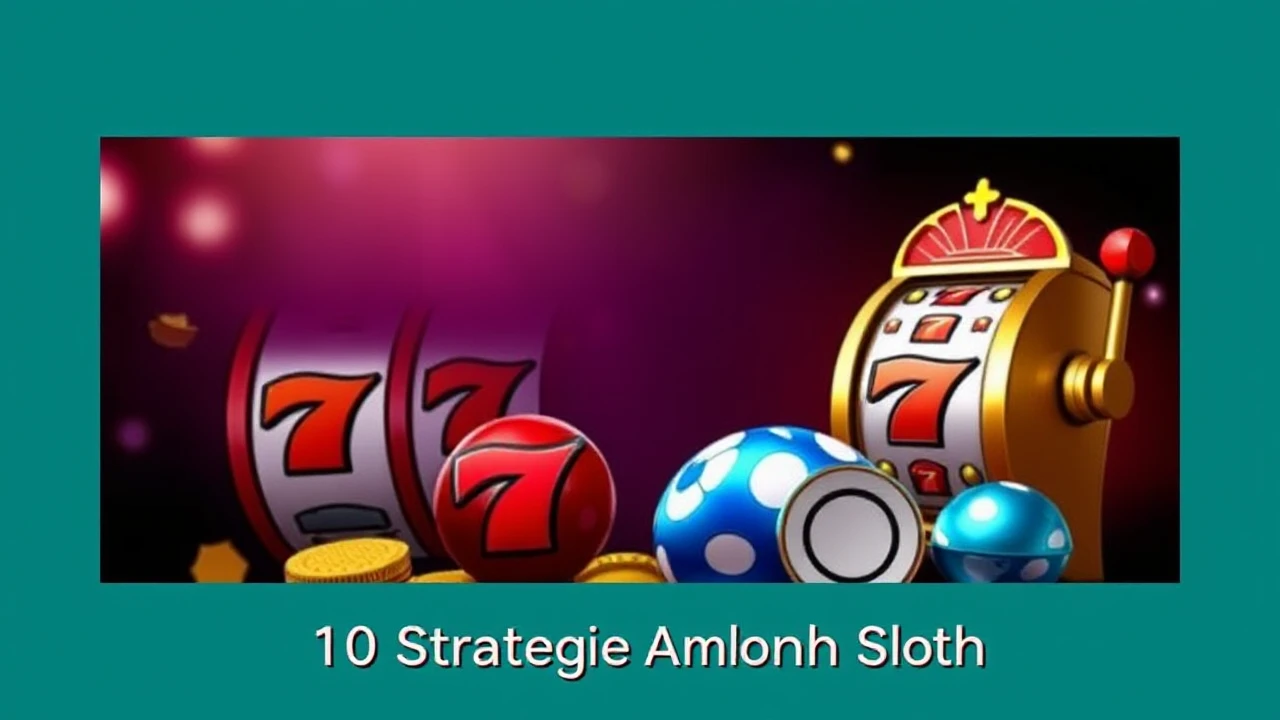 Tips Tersembunyi 10 Strategi Ampuh Bermain Slot