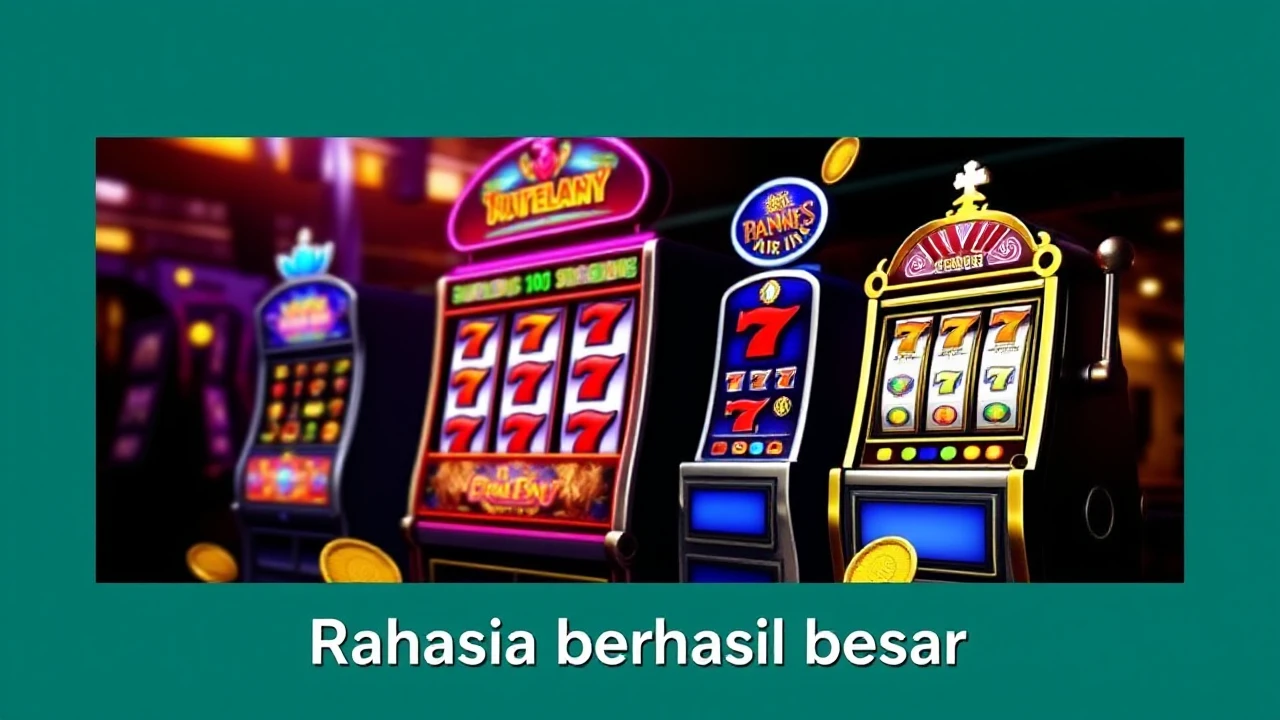 Rahasia Berhasil Besar: Strategi Mesin Slot Kasino yang Berhasil