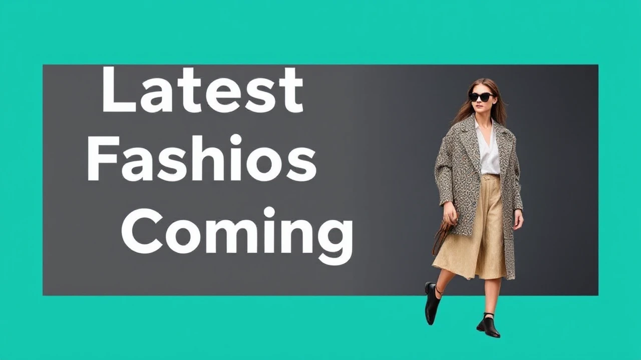 Latest Fashion Trends to Watch Out for in the Coming Year
