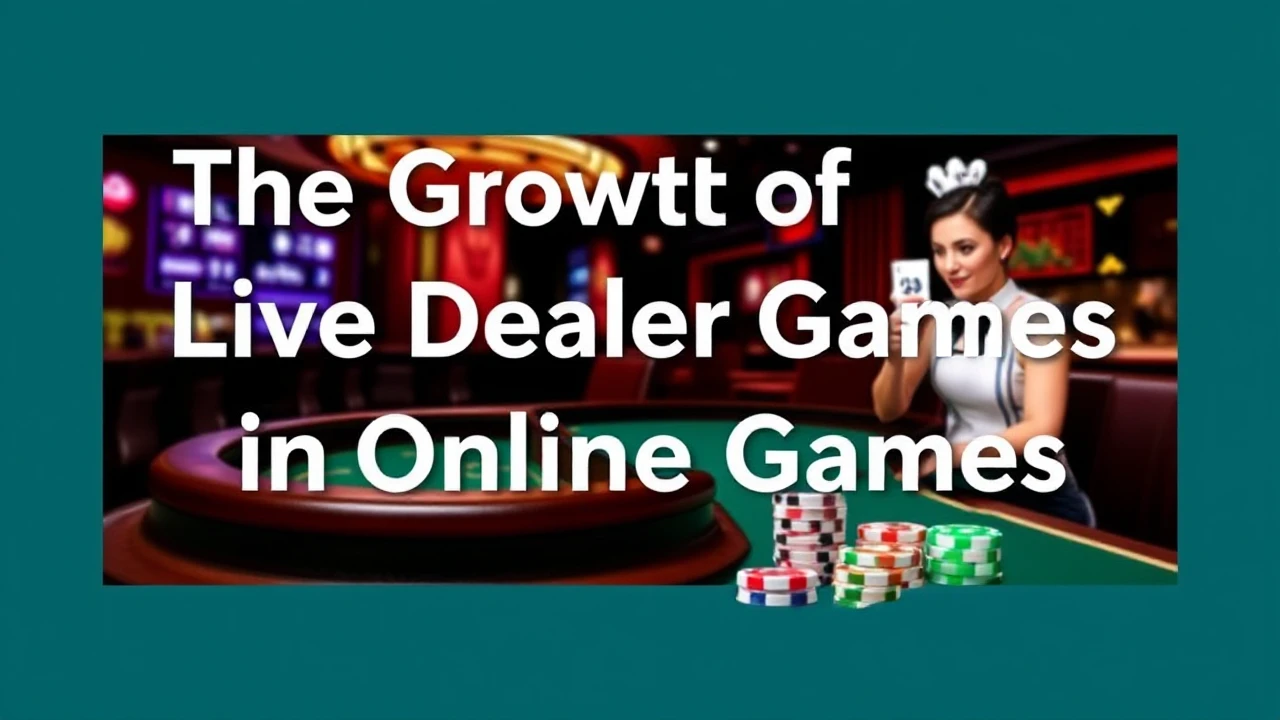 The Growth of Live Dealer Games in Online Casinos