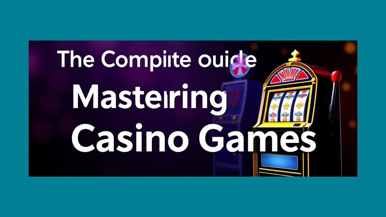 The Complete Guide to Mastering Casino Games