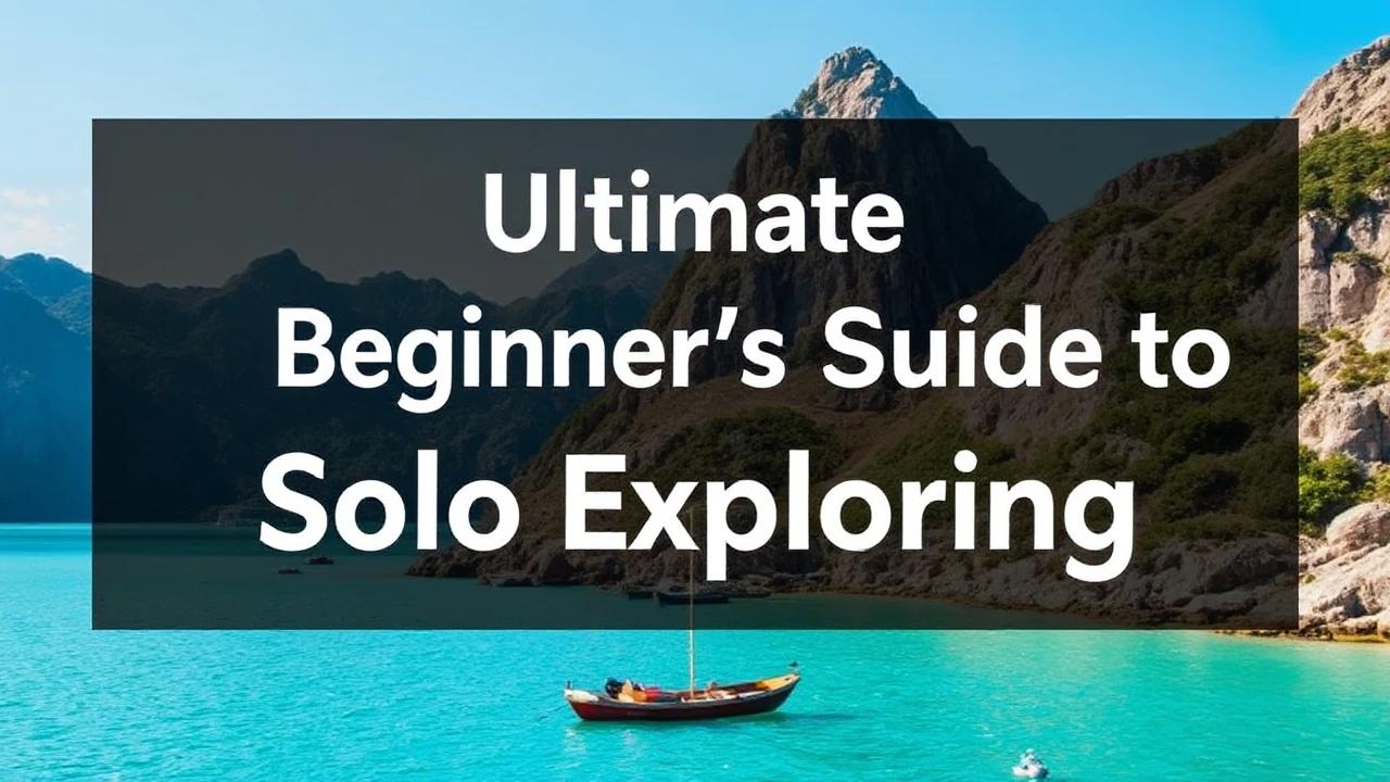 The Ultimate Beginner's Guide to Solo Exploring