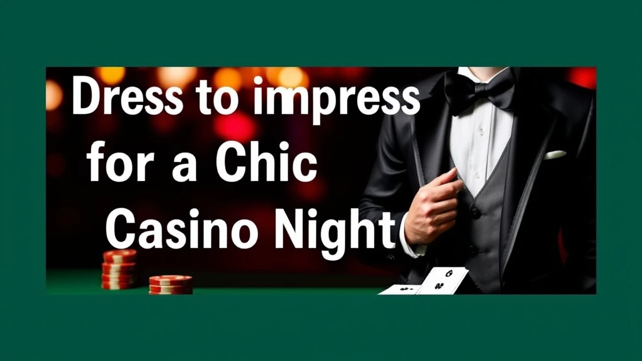 Dress to Impress for a Chic Casino Night Outfit
