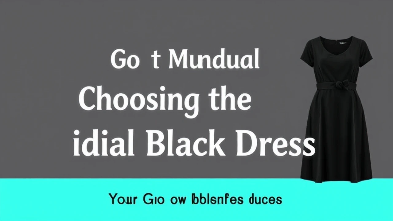 Your Go-To Manual of Choosing the Ideal Little Black Dress