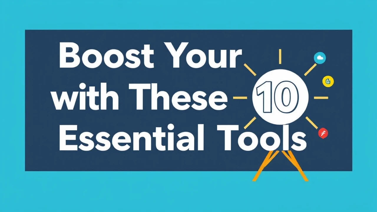 Boost Your Business with These 10 Essential Tools