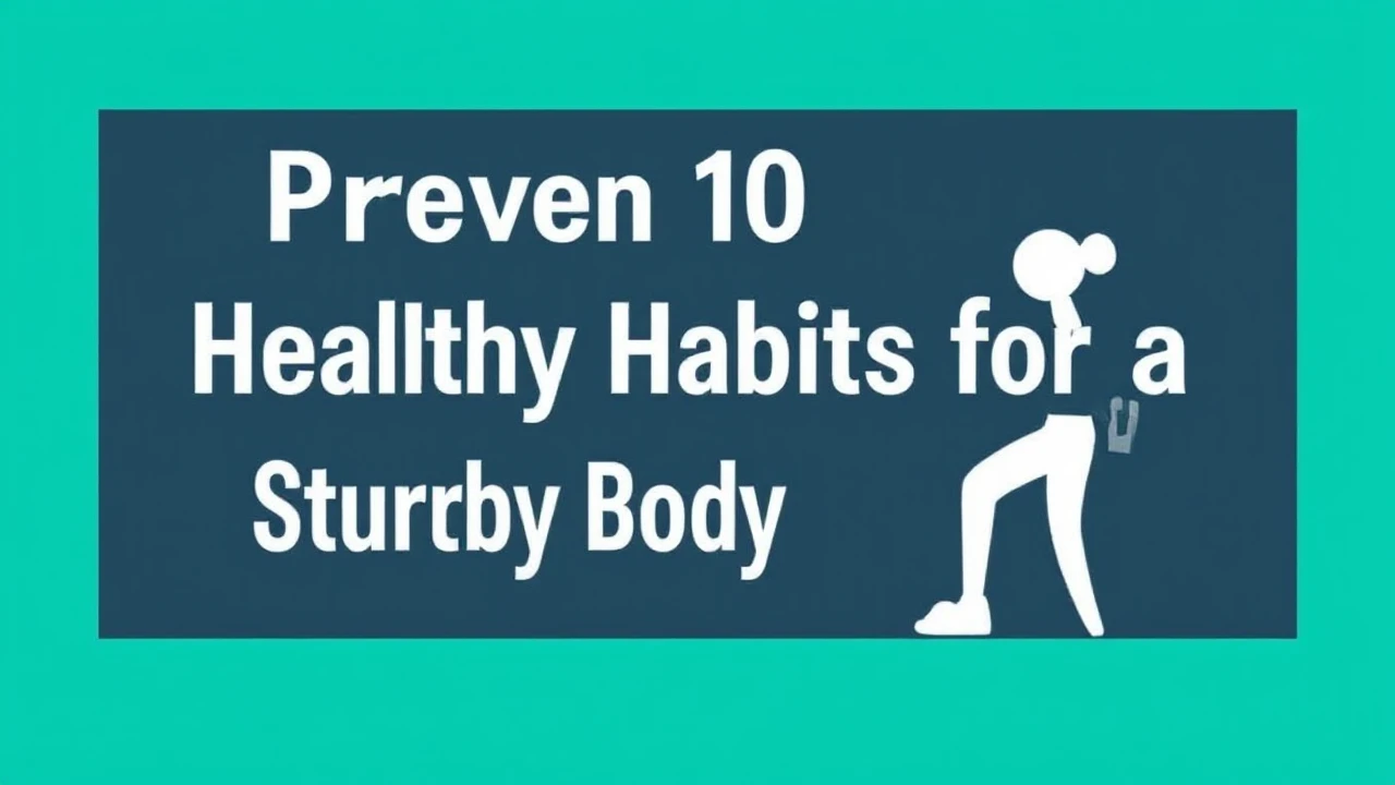 Proven 10 Healthy Habits for a Sturdy Body and Mind