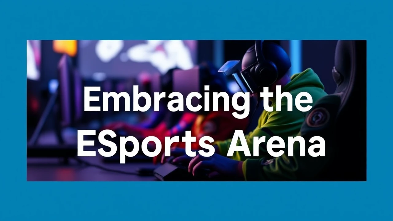 Cluttered Esports Environment From Casual to Competitive: Embracing the Esports Arena: A Guide for Gamers