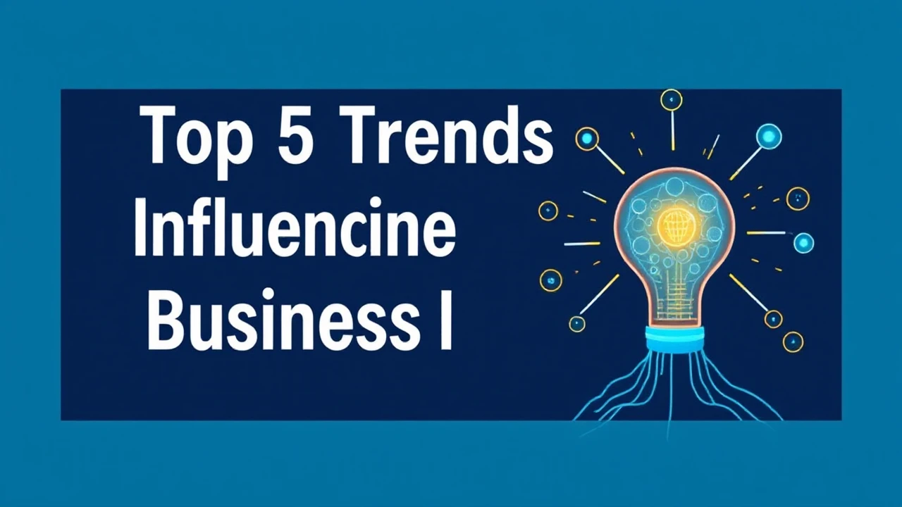 Unveiling the Top 5 Trends Influencing the Future of Business Innovation