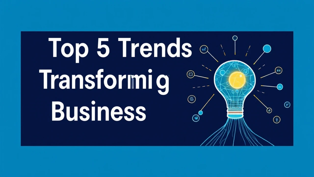 Unveiling the Top 5 Trends Transforming the Future of Business Innovation