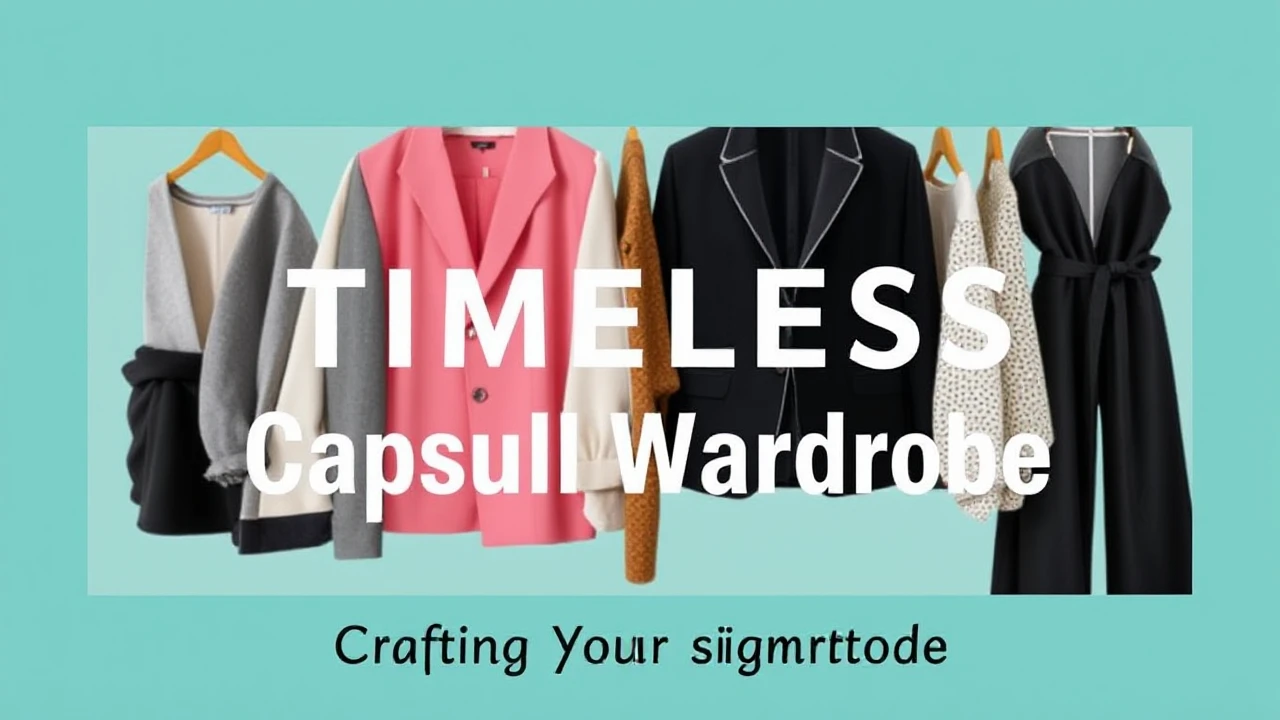 A Comprehensive Manual to Creating a Timeless Capsule Wardrobe
