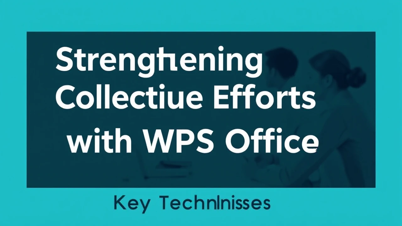 Strengthening Collective Efforts with WPS Office: Key Techniques