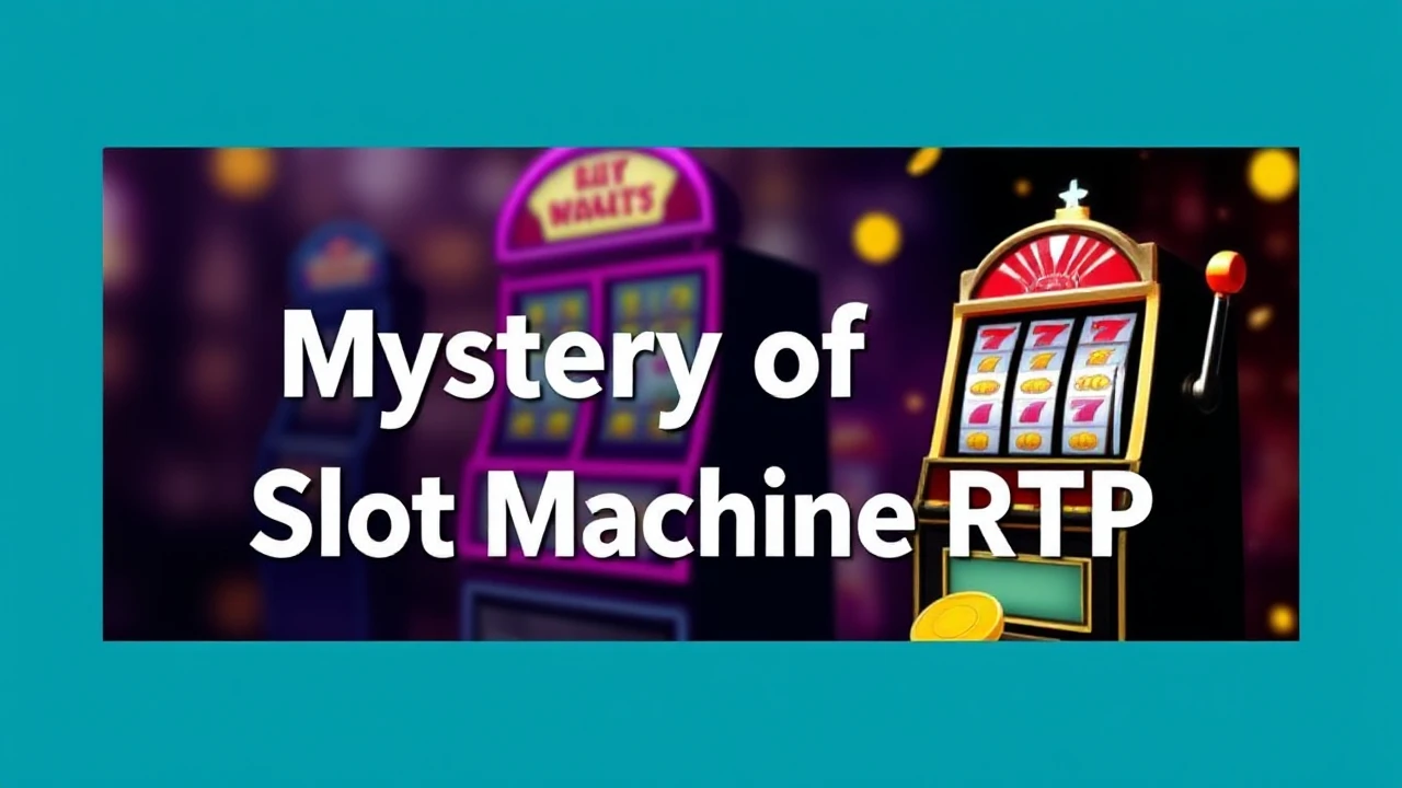 Unraveling the Mystery of Slot Machine RTP: The Key Guide