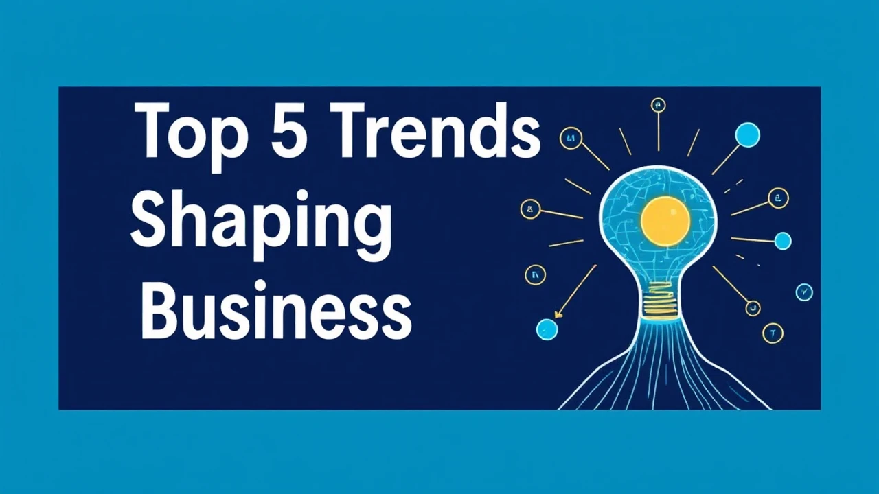Investigating the Top 5 Trends Shaping the Future of Business Innovation