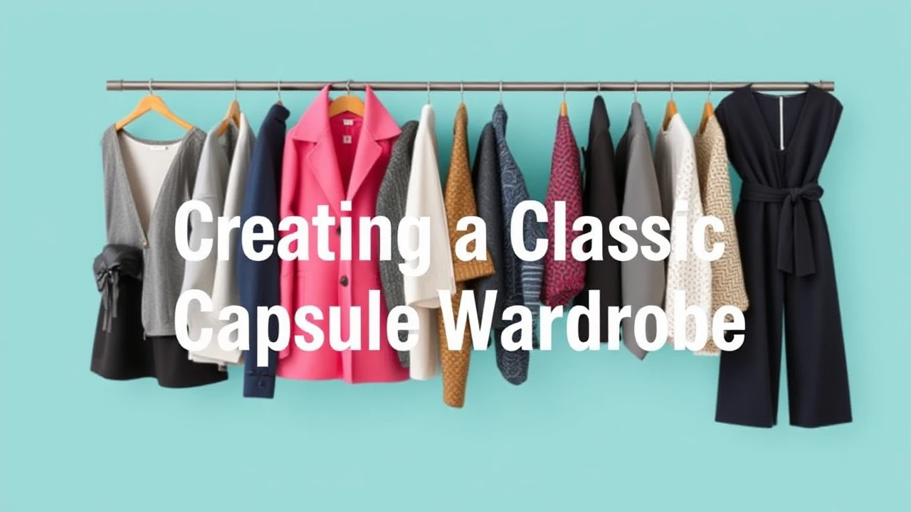 A Comprehensive Manual to Creating a Classic Capsule Wardrobe