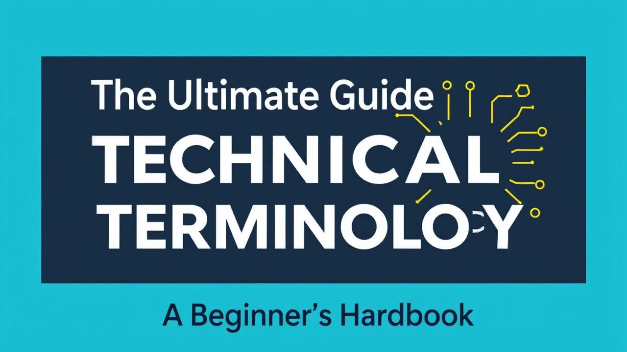 The Ultimate Guide Technical Terminology: A Beginner's Handbook