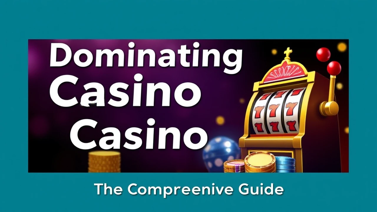 Dominating Casino Slots: The Comprehensive Guide
