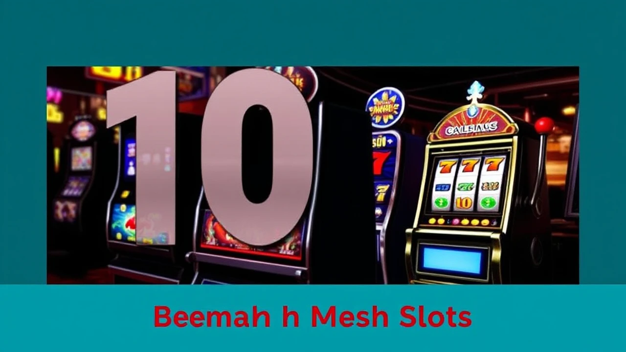 Panduan 10 Unggul Bermain Mesin Slot pada Kasino