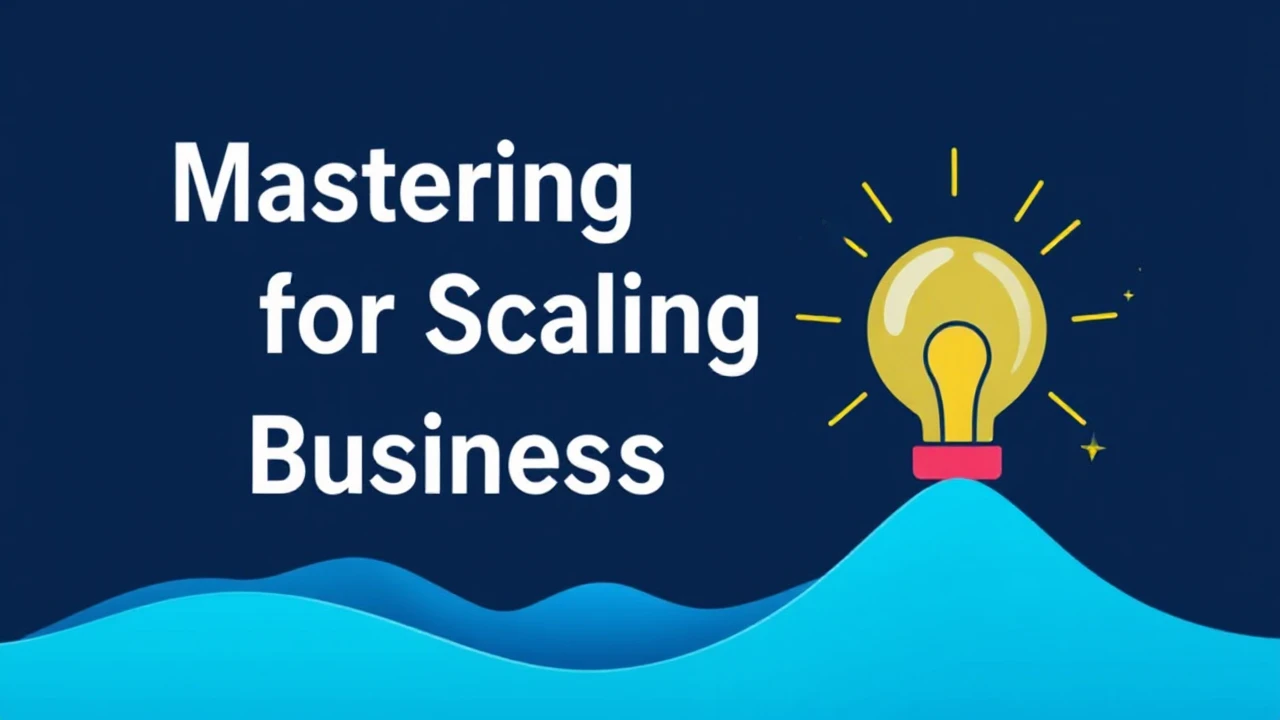 Mastering the Art for Scaling Your Business in the New Year