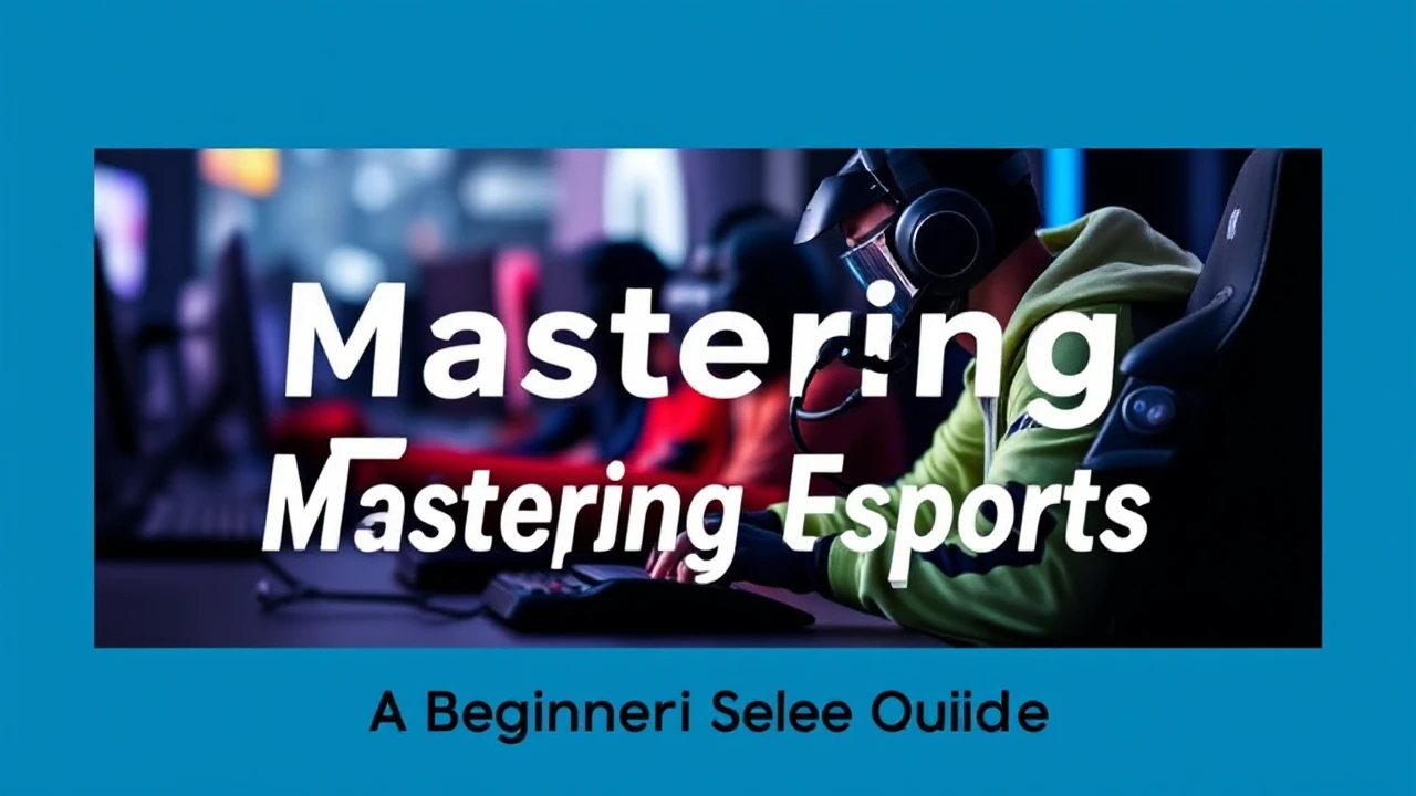 Mastering Esports: A Beginner's Guide to Competitive Gaming