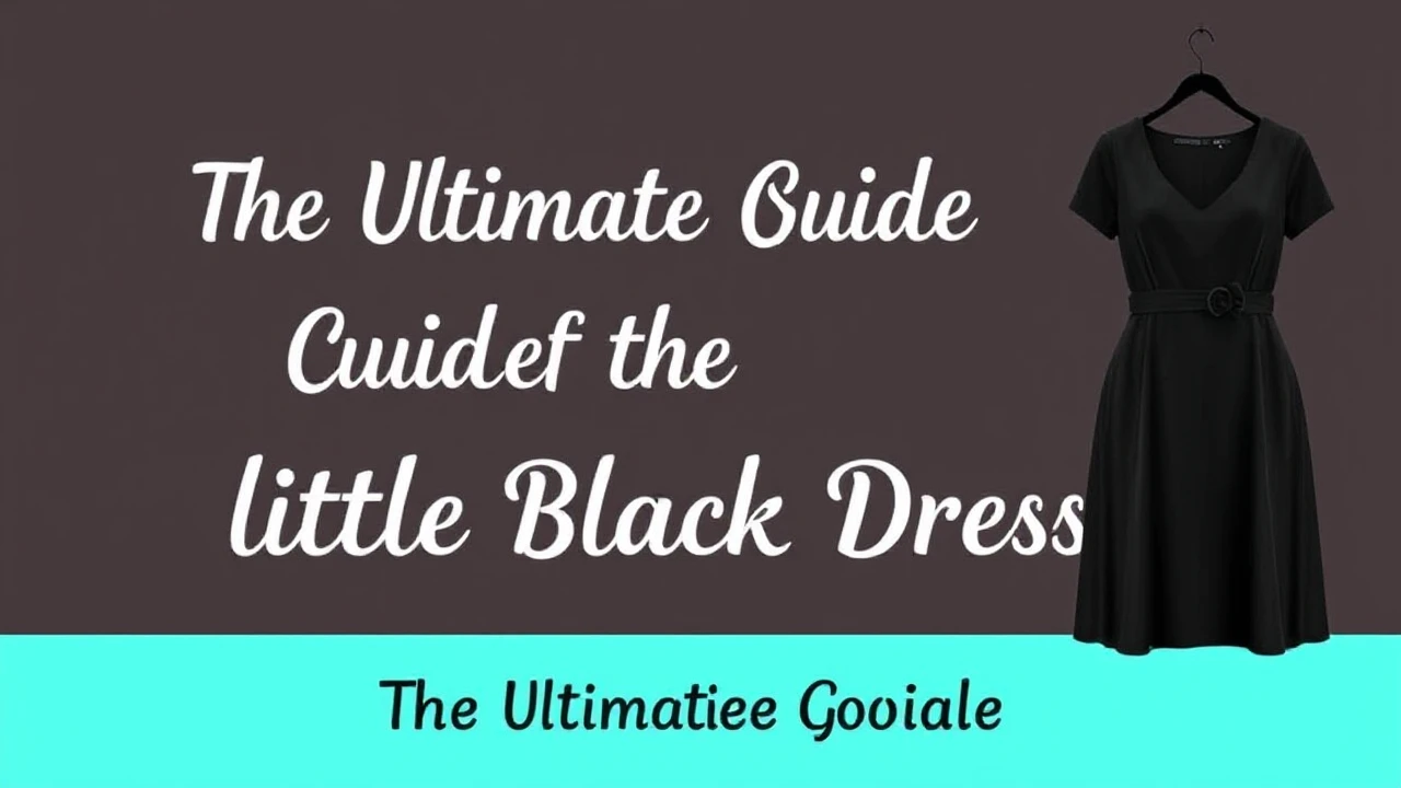 The Ultimate Guide of Picking the Ultimate Little Black Dress