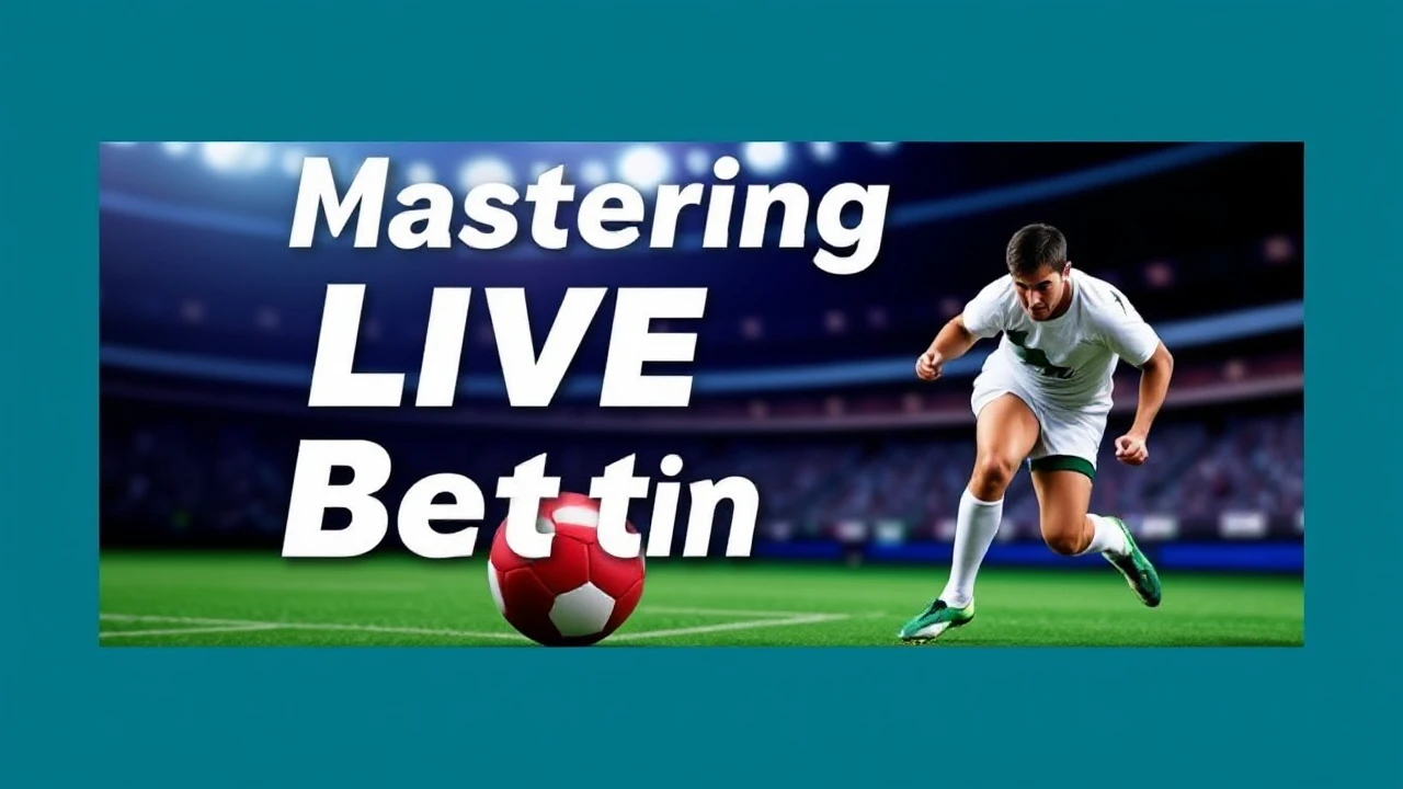 Mastering Live Betting: Tips for Winning Big in Real-Time Sports