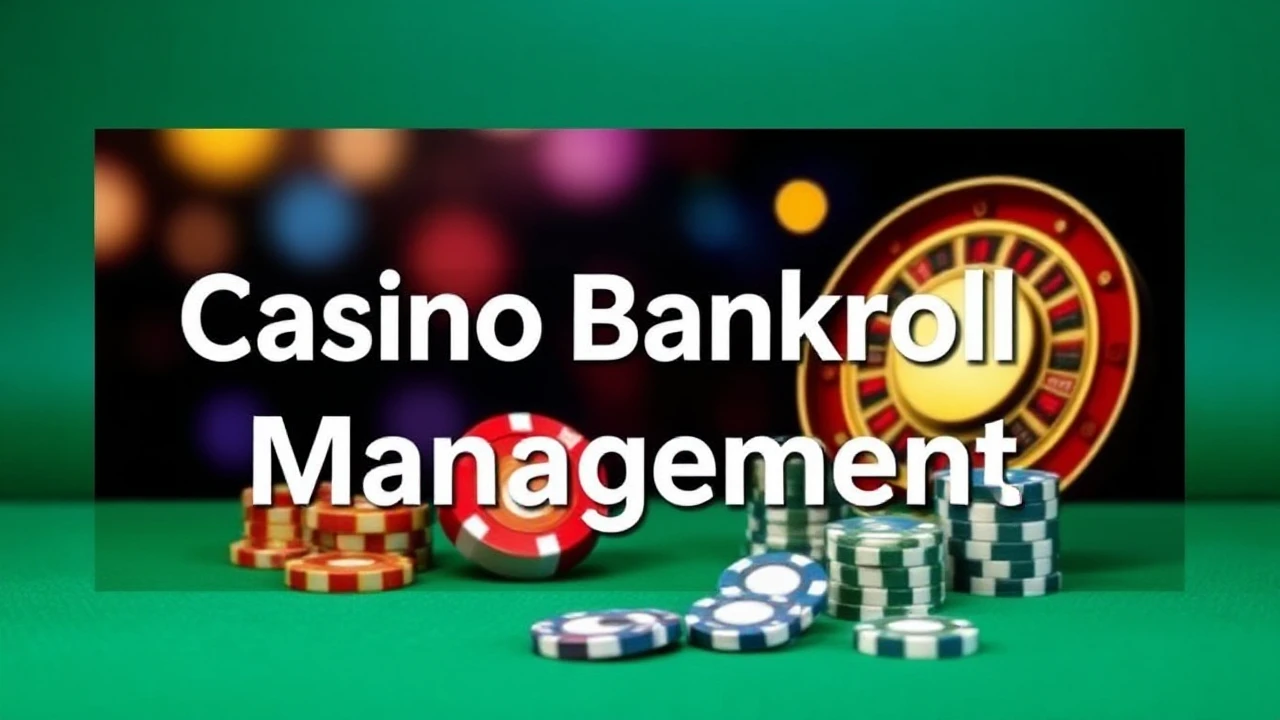 Mastering Casino Bankroll Management: Key Strategies for Success