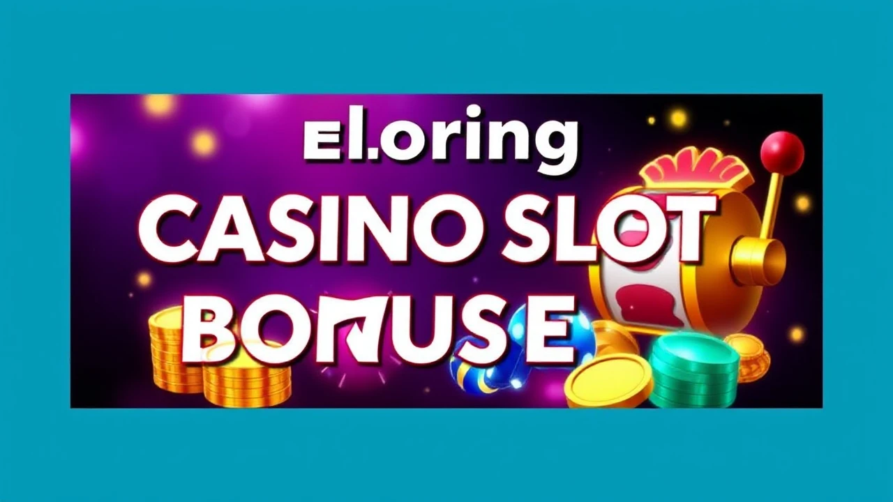 Exploring Casino Slot Bonuses: A Journey for Players