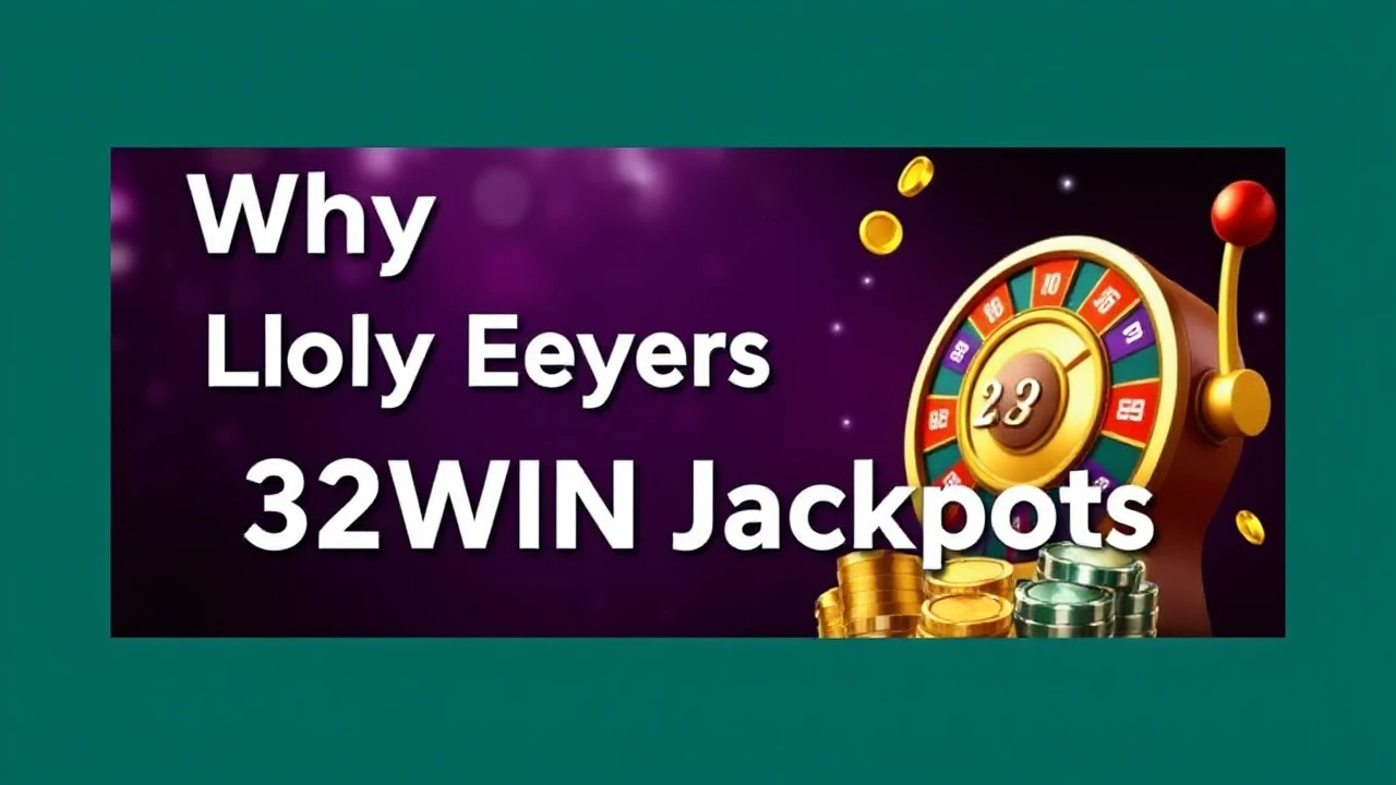 Why Players Love 32WIN Jackpots