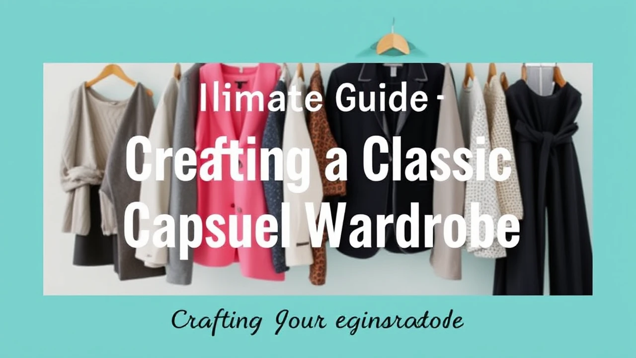 The Ultimate Guide to Creating a Classic Capsule Wardrobe