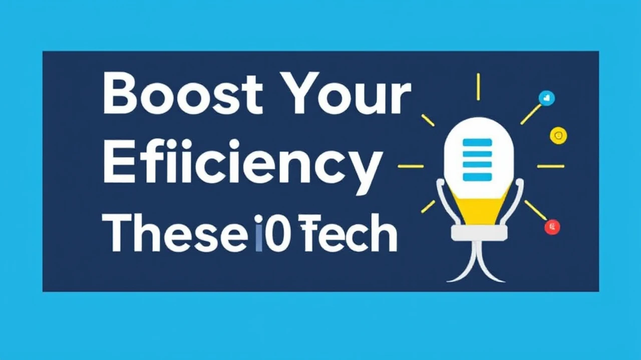 Boost Your Efficiency with These 10 Tech Hacks