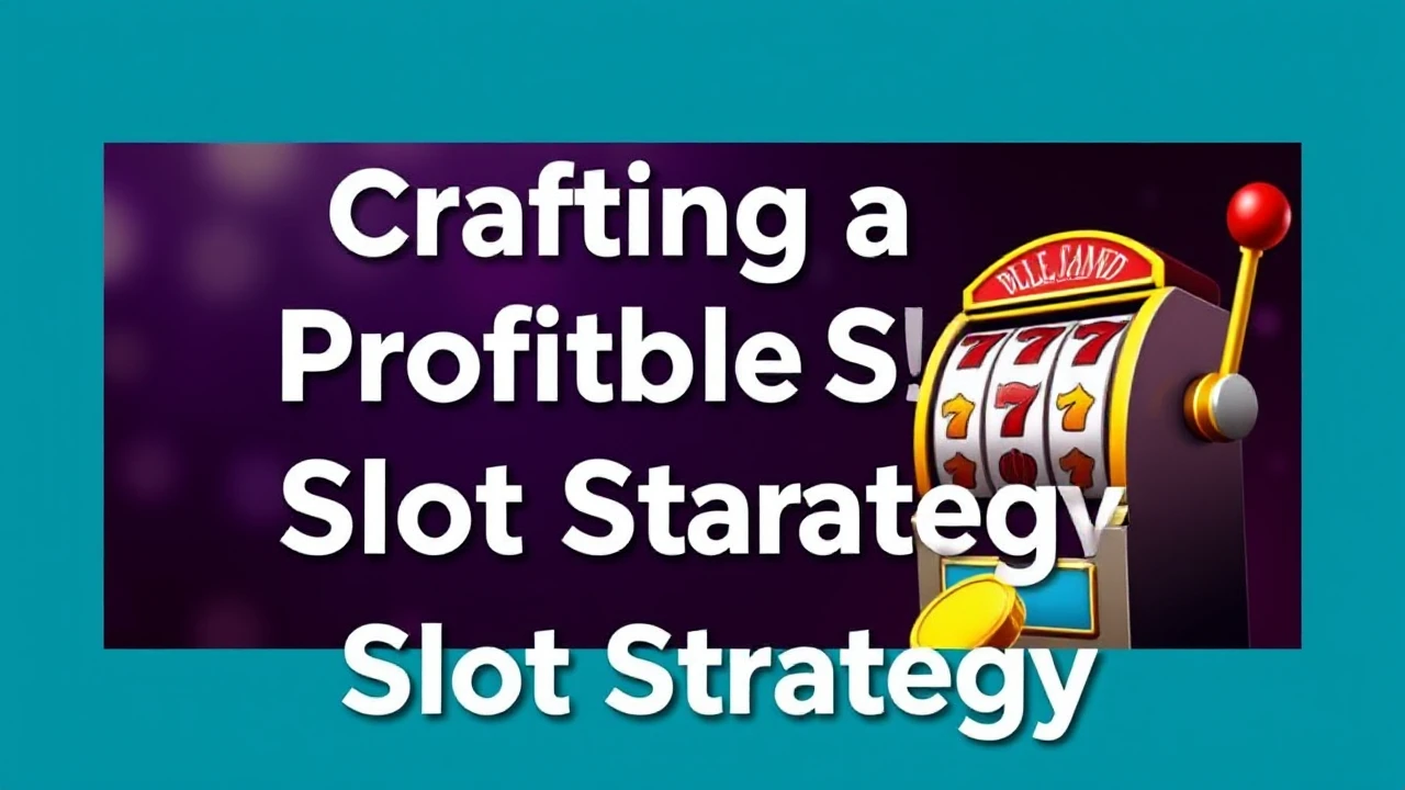 Crafting a Profitable Slot Strategy