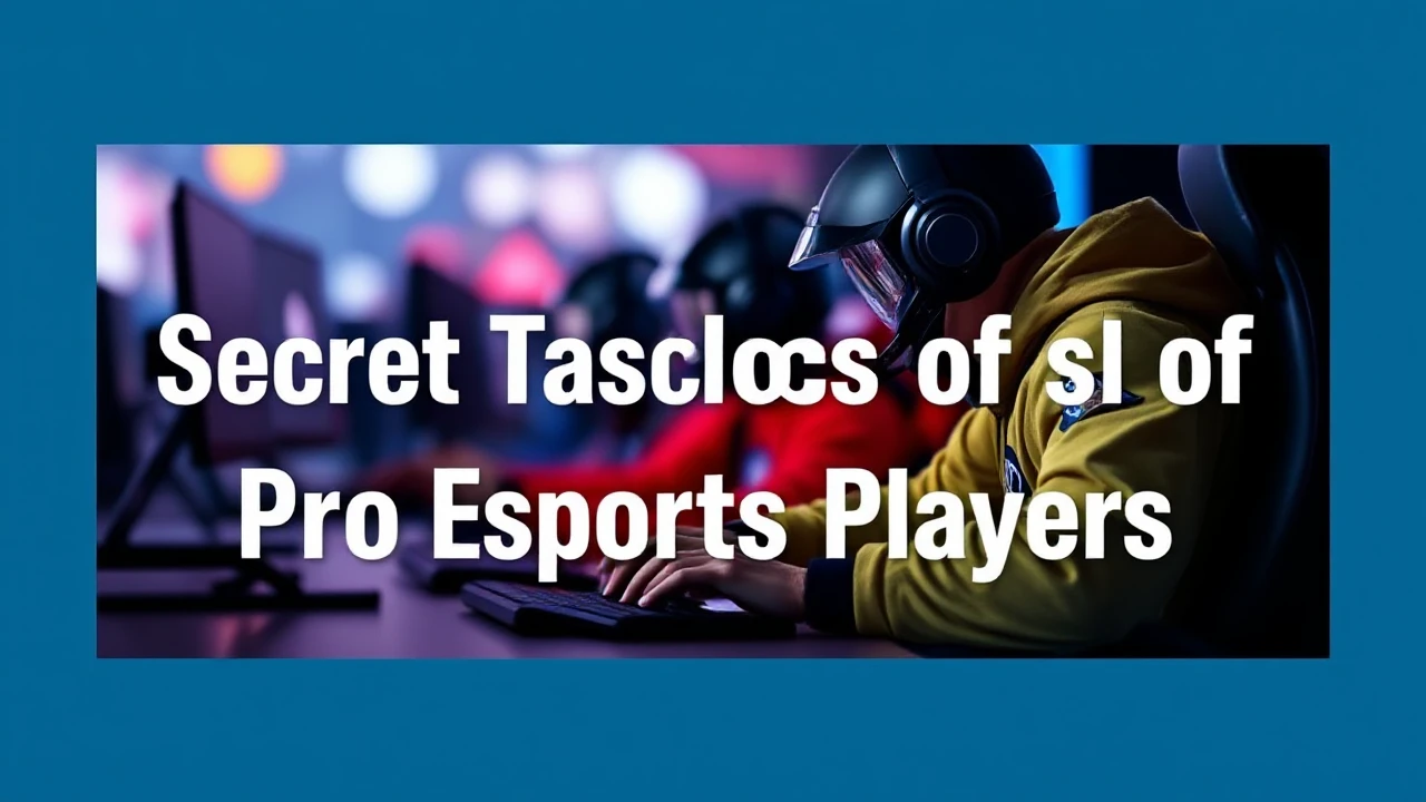 Unveiling the Secret Tactics of Pro Esports Players