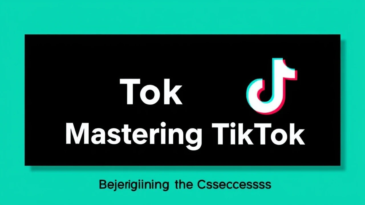 Mastering TikTok: A Comprehensive Beginner's Guide to Success