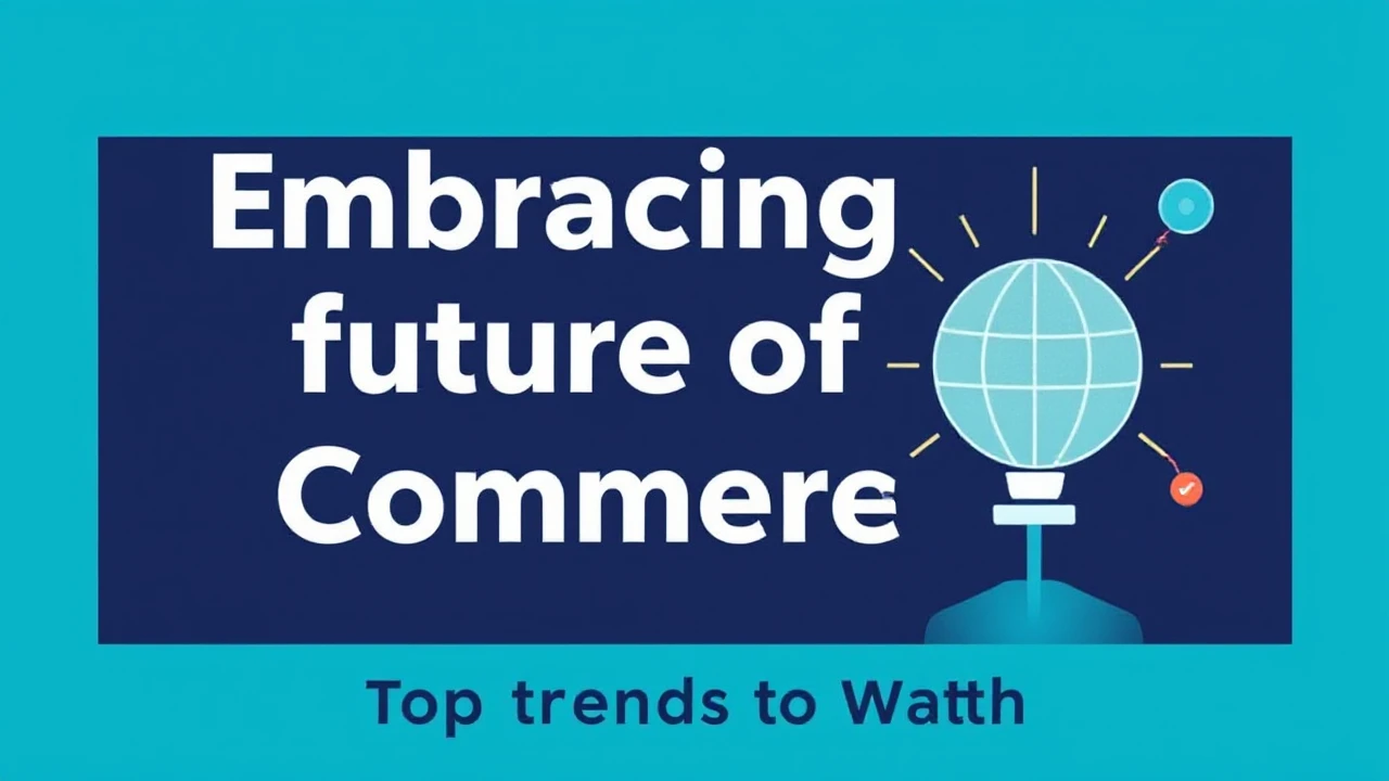 Embracing future of Commerce: Top Trends to Watch