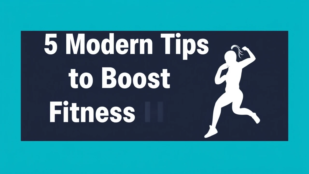 5 Modern Tips to Boost Your Fitness Lifestyle