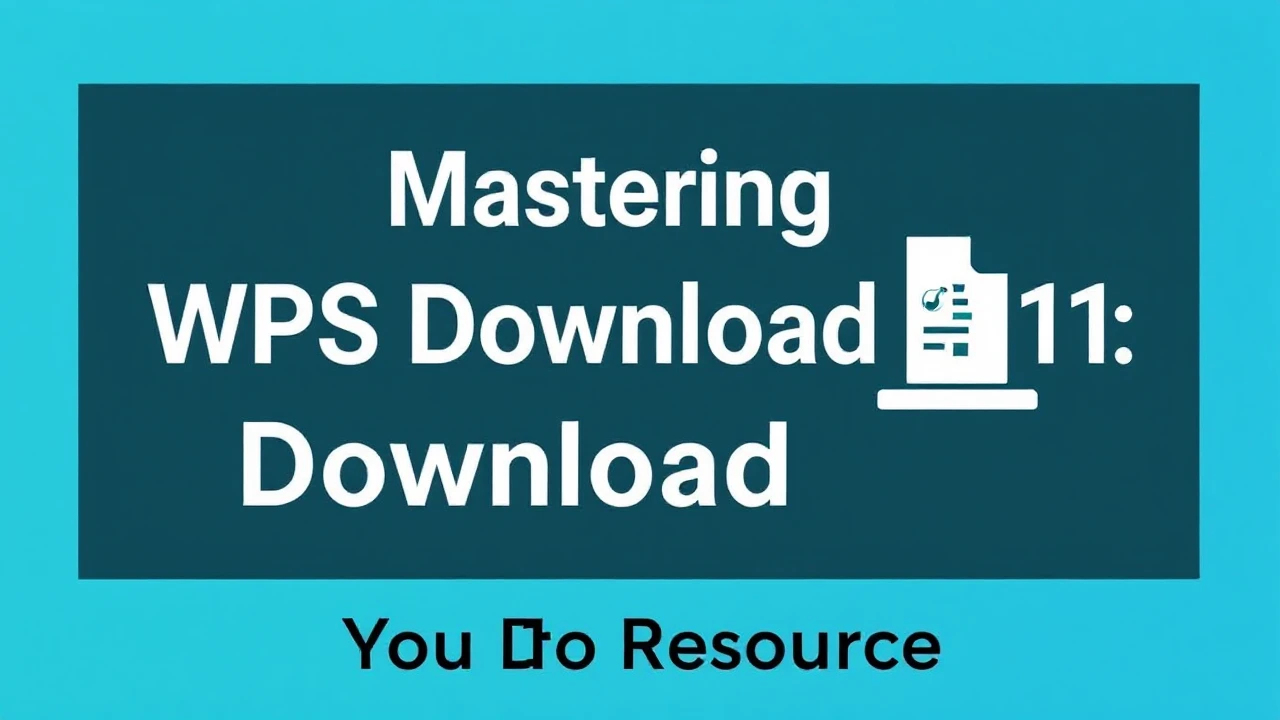 Mastering WPS Download 101: Your Go-To Resource