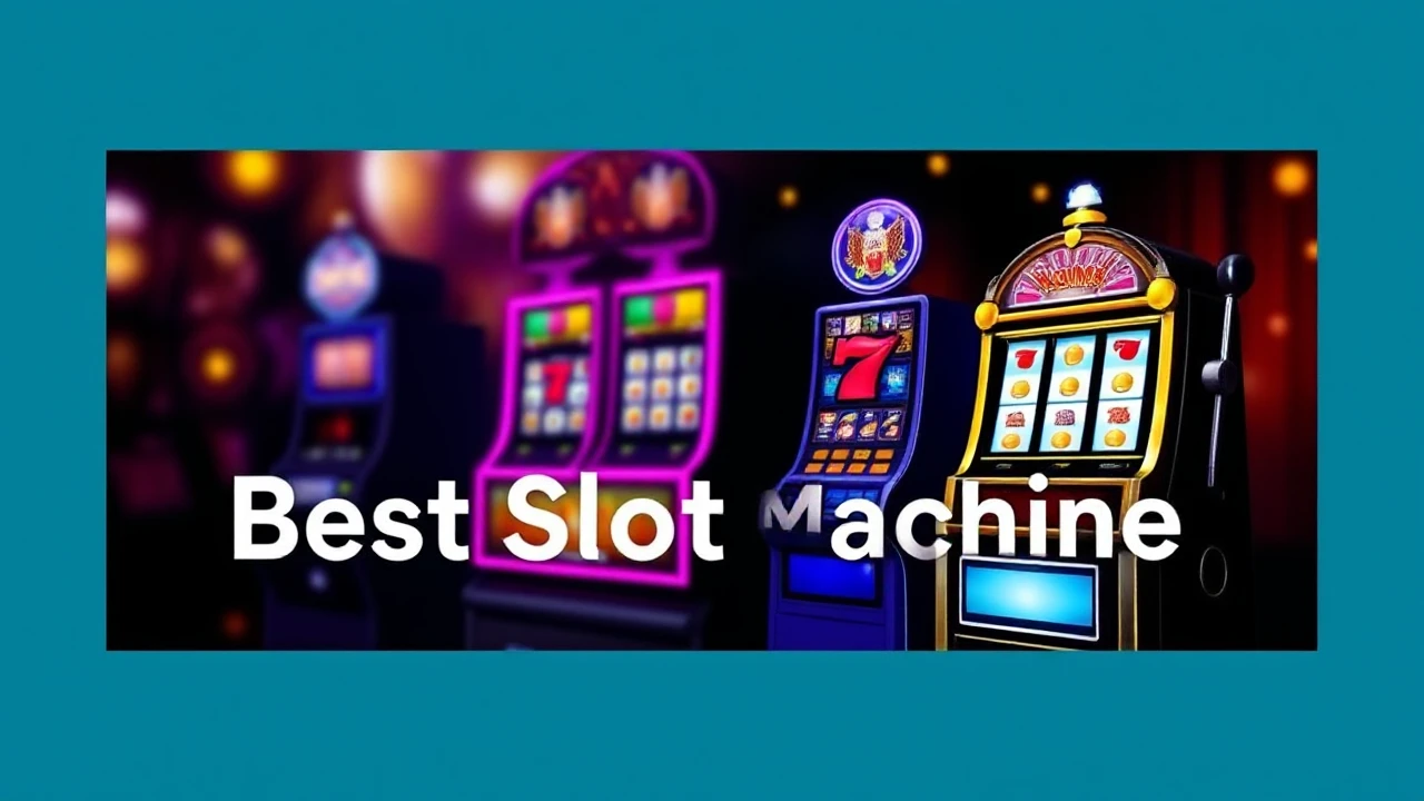 The Definitive Handbook for Choosing the Best Slot Machine