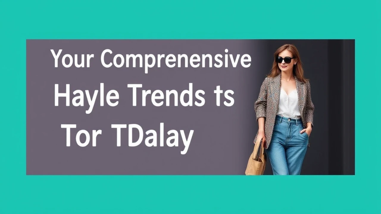 Your Comprehensive Handbook to Style Trends for Today's Woman