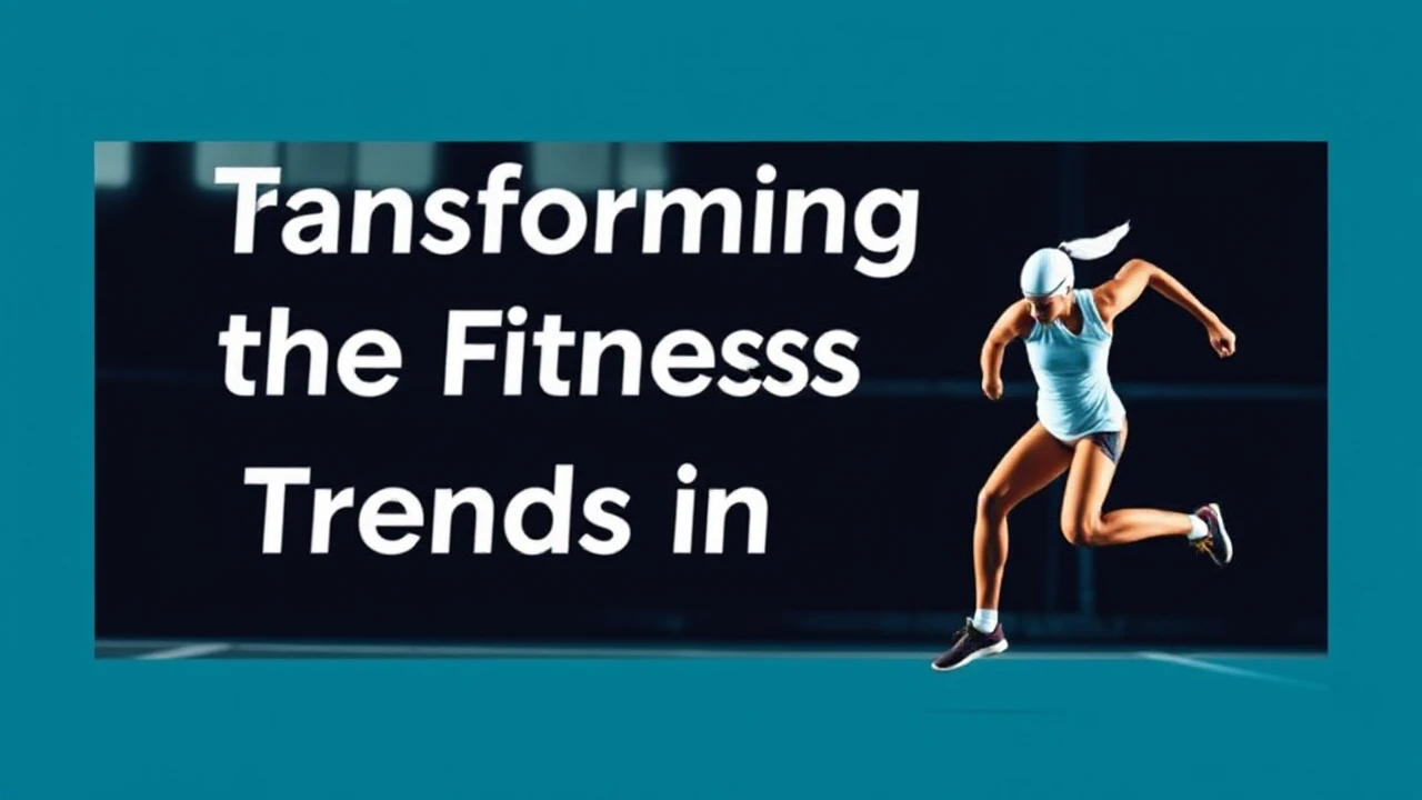 Transforming the Fitness Landscape: Innovative Trends in Sports