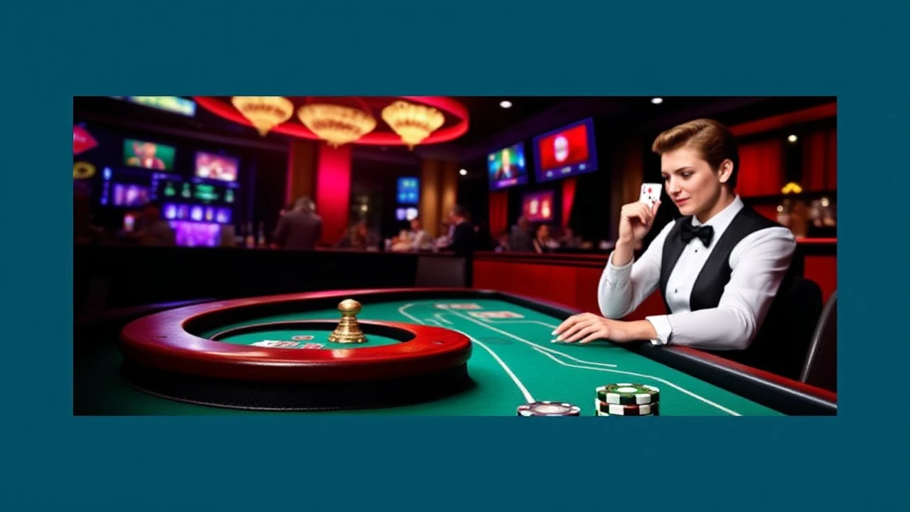 Discover the Thrilling Realm of Live Dealer Online Casino Gambling Games