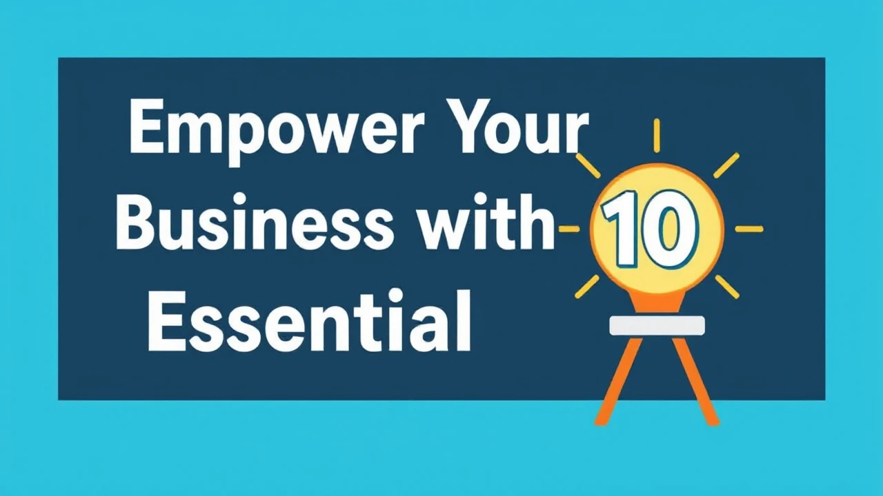 Empower Your Business with These 10 Essential Tools